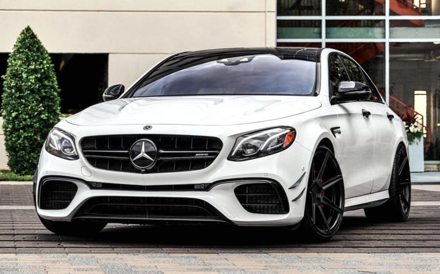 Mercedes-AMG E63 S on Ferrada Wheels (FR7 Matte Black) '2019